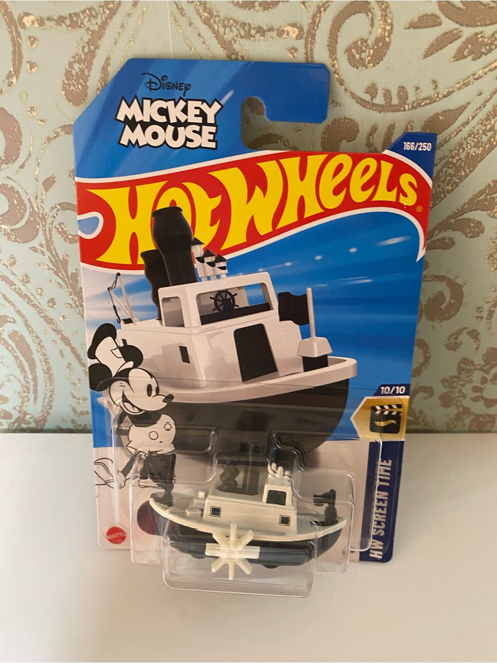 Hot Wheels Disney Mickey Mouse Steamboat Willy Boat